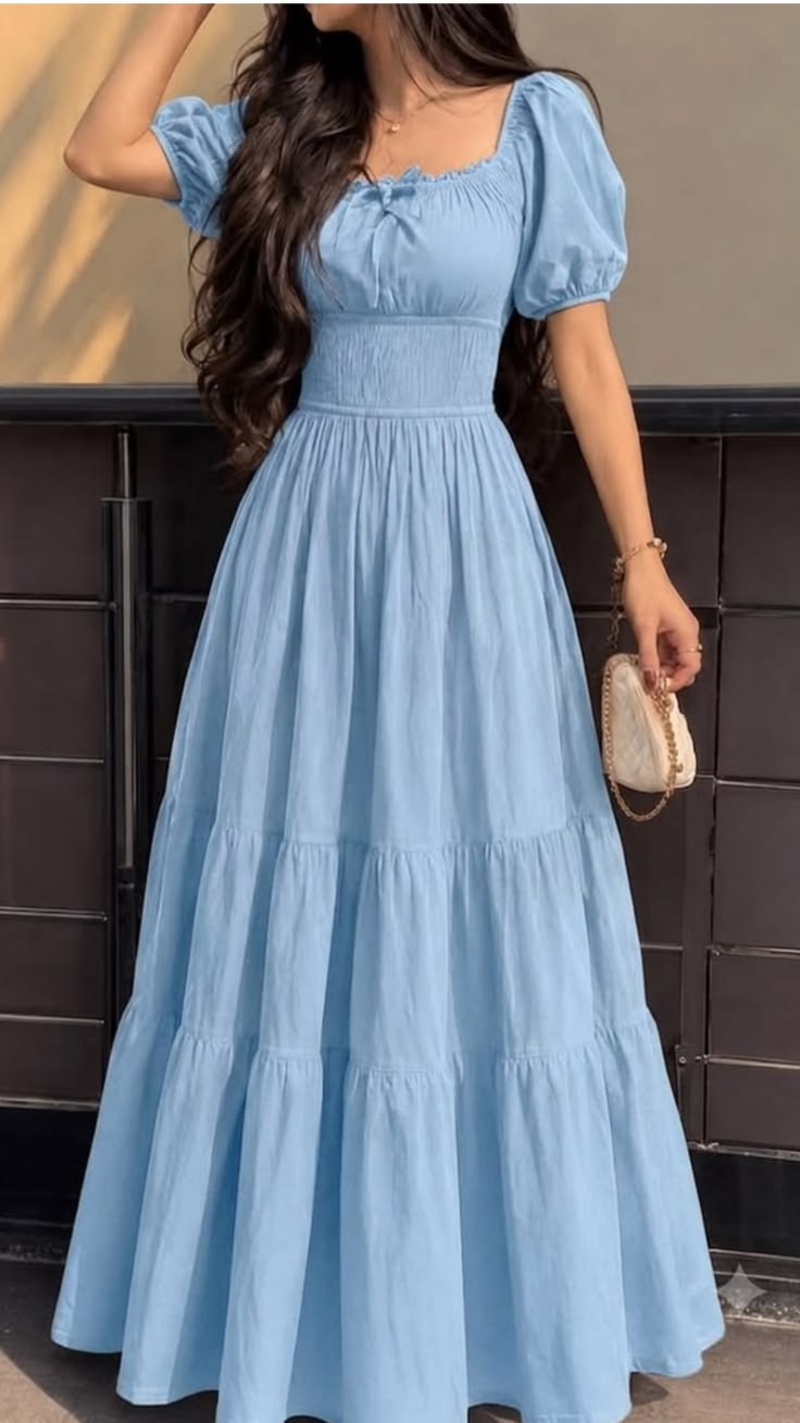 Vestido Longo Linho
